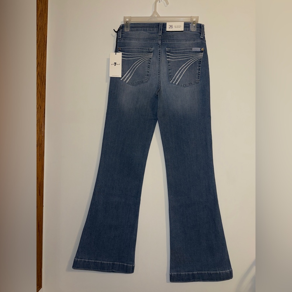 NWT 7 For All Mankind Tailorless Dojo Jeans 7FAMK - Picture 5 of 6